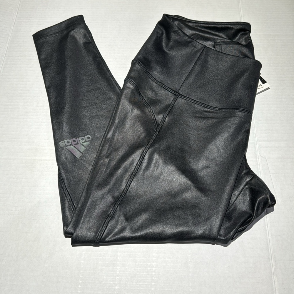 Woman’s Adidas UFORU Zoe Saldana Black Leggings